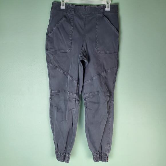 Spanx Women's Stretch Mid Rise Twill Joggers Size XL - Picture 1 of 6